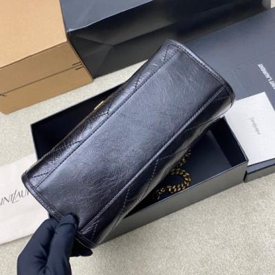 wholesale quality ysl bag 872680 niki black
